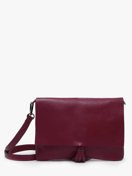 Cross Body Tas Caviar Leder Milano Violet caviar CA22112